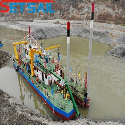 Flussschlamm-Kies-Saug-Sandpumpe-Schiff-Dredger mit Lifeong-Nachverkaufsservice