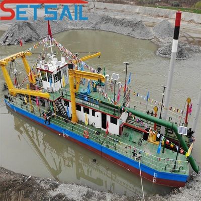 Flussschlamm-Kies-Saug-Sandpumpe-Schiff-Dredger mit Lifeong-Nachverkaufsservice
