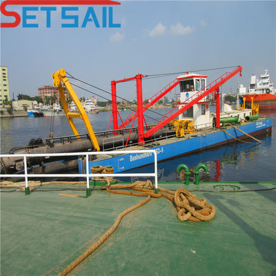 Flussschlamm-Kies-Saug-Sandpumpe-Schiff-Dredger mit Lifeong-Nachverkaufsservice