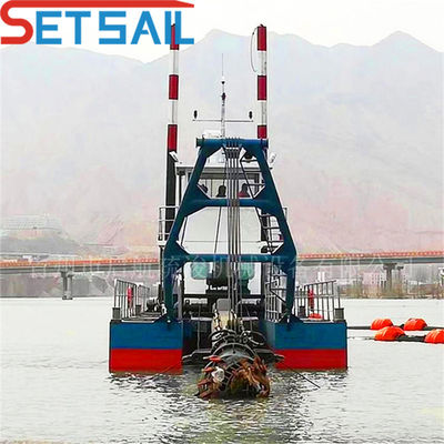 Flussschlamm-Kies-Saug-Sandpumpe-Schiff-Dredger mit Lifeong-Nachverkaufsservice