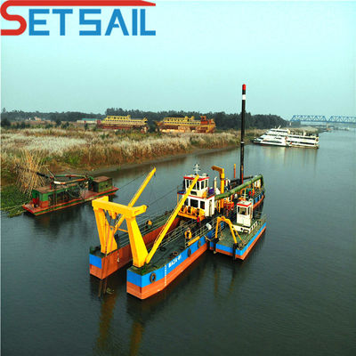 Flussschlamm-Kies-Saug-Sandpumpe-Schiff-Dredger mit Lifeong-Nachverkaufsservice