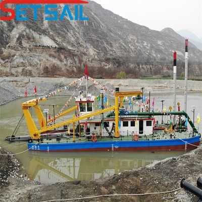 Flussschlamm-Kies-Saug-Sandpumpe-Schiff-Dredger mit Lifeong-Nachverkaufsservice