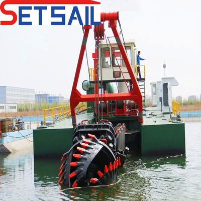 lebenslanger Kundendienst 15m Baggertiefe Dieselmotor Bagger für Wasserfluss 5000m3