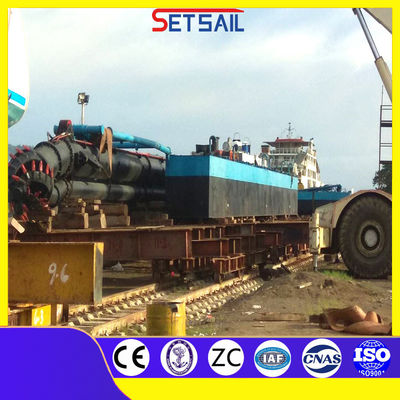 Cumins. Cat Diesel Mini Baggerbagger mit Hydraulikwinde und Spud-Träger