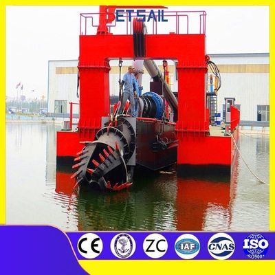 Hydraulische Rexroth- und Parker-Stahlplatten-Typ Marine-Stahlschneider-Saugbagger