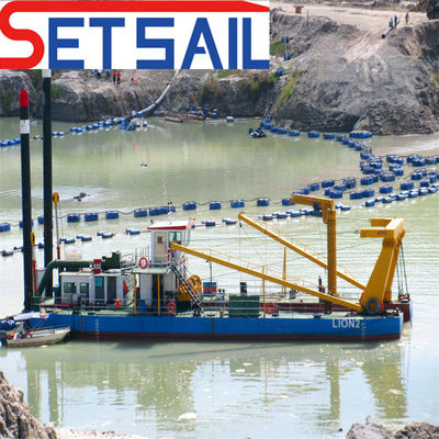 22 Zoll benutzerdefinierte Unterwasserpumpen-Schneider-Suctions-Sandbagger für Bangladesch-Lösung