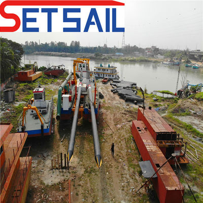 Rexroth Hydraulic System 38m See Sand Bagger mit Cummins Dieselmotor und Schneidkopf