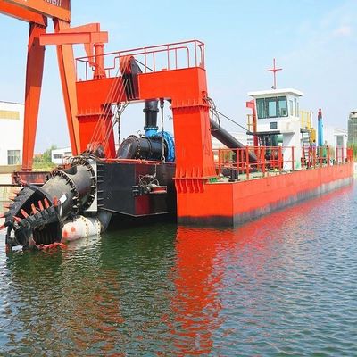 550 US Sandpumpe Fortgeschrittenes Hydraulisches System 22 Zoll Schneider Saugbagger mit 1