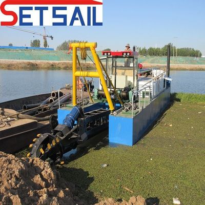 550 Sandpumpe Siemens PLC Dieselmotor 22 Zoll Schneider Saugbagger für Projekte