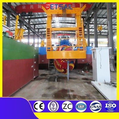 US Customized CCS Cutter Saug Sand hydraulische Bagger für lebenslange After-Sales-Service