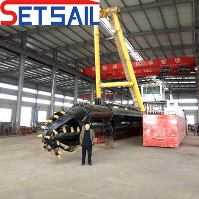 QHCSD-385 22 Zoll Cutter-Saugbagger mit Tiefenmeter und 1500m Entladerabstand