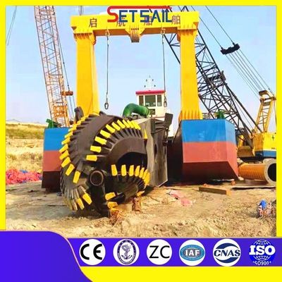 Hydraulische Winde und Spud-Träger-Schneidmaschine Saug-Diesel-Set Segelmute Fluss Sandbagger