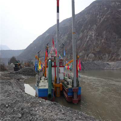 Shijiazhuang Pump Dual 22 Zoll Cutter Saugbagger für Sand und 4500m3 Wasserfluss