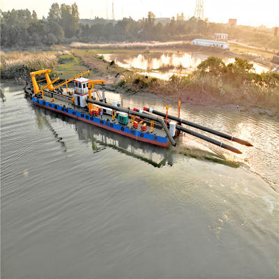 Shijiazhuang Pump Dual 22 Zoll Cutter Saugbagger für Sand und 4500m3 Wasserfluss