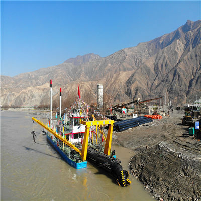 Shijiazhuang Pump Dual 22 Zoll Cutter Saugbagger für Sand und 4500m3 Wasserfluss