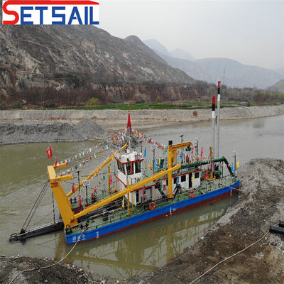 CTN-Schlittenart kundenspezifischer 22-Zoll-Schneider-Saug-Fluss-Sandbagger für See-Box-Struktur