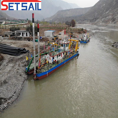 CTN-Schlittenart kundenspezifischer 22-Zoll-Schneider-Saug-Fluss-Sandbagger für See-Box-Struktur