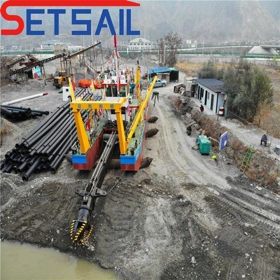 Ausrüstung für den Sandbergbau mit Rexroth- und Parker-Hydraulik