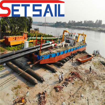 22 Zoll Dieselmotor See Sand Bagger mit 550 Sandpumpe und 15m Baggertiefe