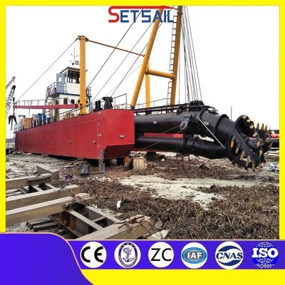 CCS angepasste Schneider-Saugbarge-Dredger mit 5-6 Schneiderblättern und hoher Pumpenleistung