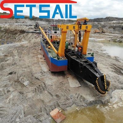 22 Zoll Cutter Saug Sandbagger mit Marine Motor Versandkosten und Baggertiefe