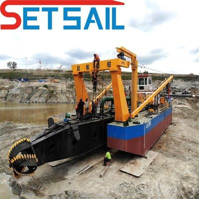 22 Zoll Cutter Saug Sandbagger mit Marine Motor Versandkosten und Baggertiefe