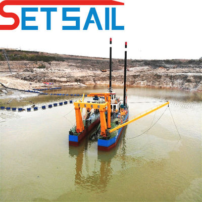 22 Zoll Cutter Saug Sandbagger mit Marine Motor Versandkosten und Baggertiefe