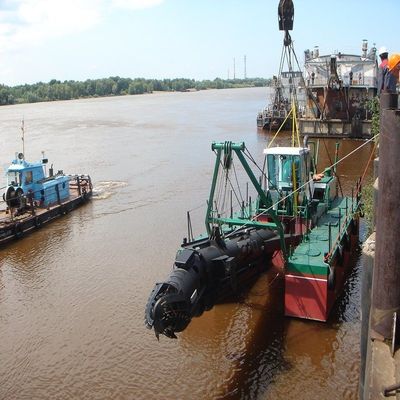 Hydrocyclone River Gold Dredge Sandbergbaugeräte mit CCS-Schneidemaschine Saugdredger