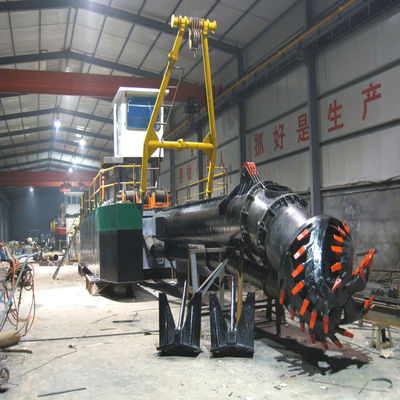Hydrocyclone River Gold Dredge Sandbergbaugeräte mit CCS-Schneidemaschine Saugdredger