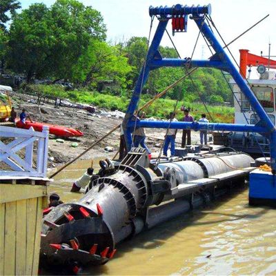 Hydrocyclone River Gold Dredge Sandbergbaugeräte mit CCS-Schneidemaschine Saugdredger