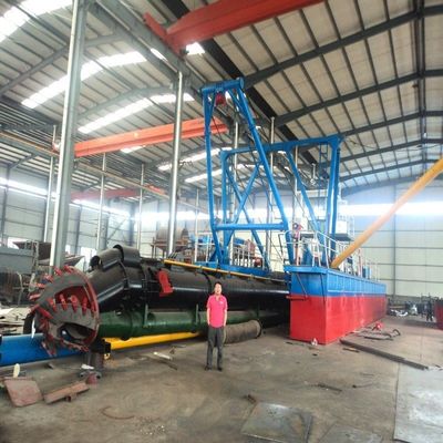 Hydrocyclone River Gold Dredge Sandbergbaugeräte mit CCS-Schneidemaschine Saugdredger