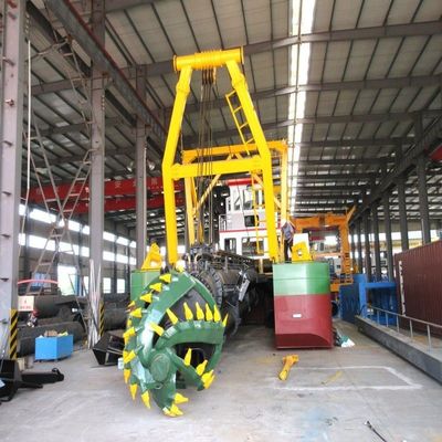 Hydrocyclone River Gold Dredge Sandbergbaugeräte mit CCS-Schneidemaschine Saugdredger