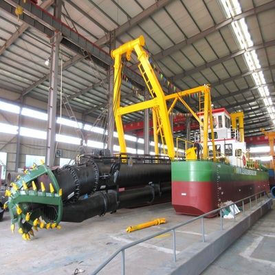 Hydrocyclone River Gold Dredge Sandbergbaugeräte mit CCS-Schneidemaschine Saugdredger