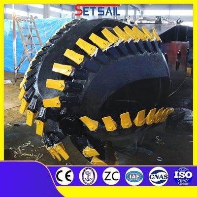 2.2 Meter Höhe Hydraulische Pumpenregelung 20 Zoll Schneider-Saug-Sandbagger zum Baggen