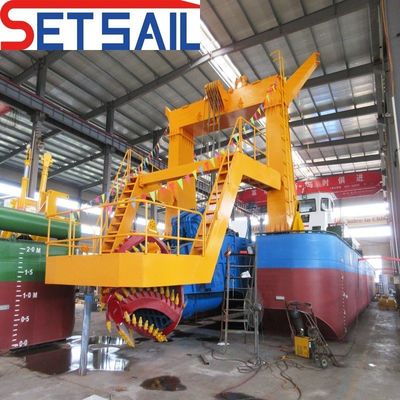 20 Zoll Cutter Saug Sandbagger mit 15 Meter Baggertiefe und 8,8 Meter Breite gemacht