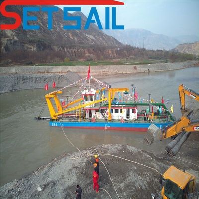 20 Zoll-Sandspumpen-Dredger für Binnenwasserstraßen mit Dieselantrieb QHCSD-437