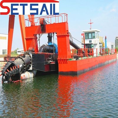 20 Zentimeter Cutter Saug Sand Bagger für Meeresaum Sand Diesel-Leistung und Zyklon Typ