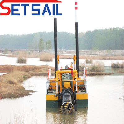 20 Zentimeter Cutter Saug Sand Bagger für Meeresaum Sand Diesel-Leistung und Zyklon Typ