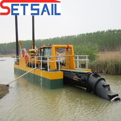 16 mm Frontplatte Diesel Cutter Saugbagger für große Baggerarbeiten