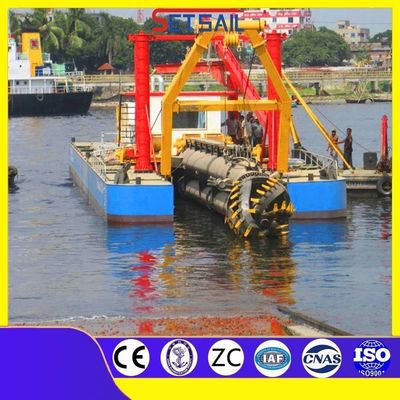 16-65m Länge D-1 Shijiazhuang Kingda Sandpumpen-Schneider Saugbagger für den Sandbergbau