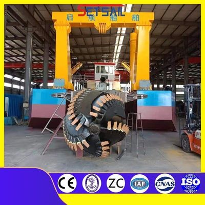 16-65m Länge D-1 Shijiazhuang Kingda Sandpumpen-Schneider Saugbagger für den Sandbergbau