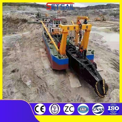 Dieselmotor- oder Elektromotorgetriebene Seefahrzeugmaschine für die Gold- und Golddredge-Sanddredge aus Stahl