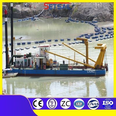 Dieselmotor- oder Elektromotorgetriebene Seefahrzeugmaschine für die Gold- und Golddredge-Sanddredge aus Stahl