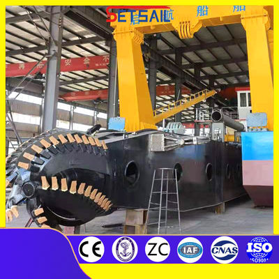 Cumins. Cat Gold Dredge Hydraulische Bagger mit CTS-Schlittenart