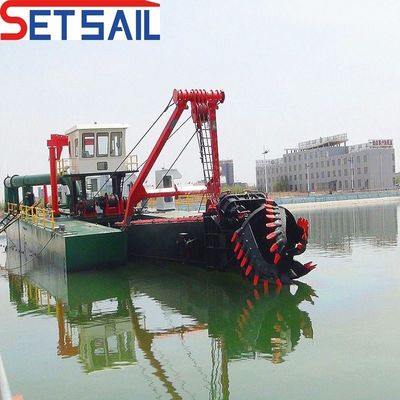 Zusammengestellte Diesel-Typ 18 Zoll-Schneider-Saugschlamm-Dredger für Baggerprojekte