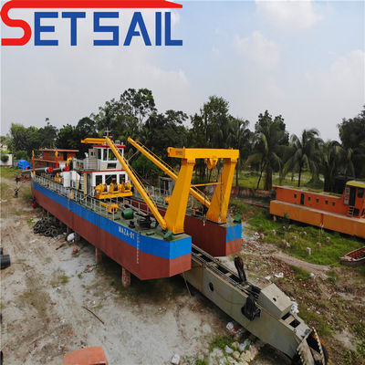 QHCSD-467 Schlitze Typ 18 Zoll Cutter Saugbagger mit Dieselmotor und Pumpe