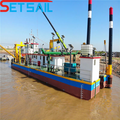 10 mm Deckplattendicke 18 Zoll Schneider-Saugbagger für die Philippinen 3000m3 Wasserfluss