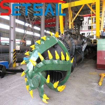 Rexroth und Parker Hydraulic Cutter Saug Sand Gold Bagger mit einer Höhe von 1,5-3,2 m