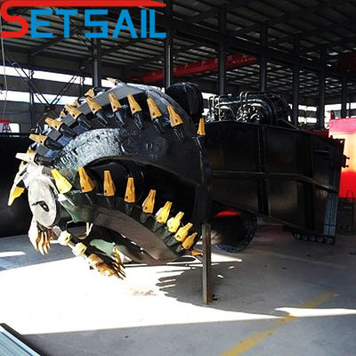 18 Zoll Hydraulische Steuerung Schneider Saugbagger mit CTN Slot Typ und 700m3 Kapazität