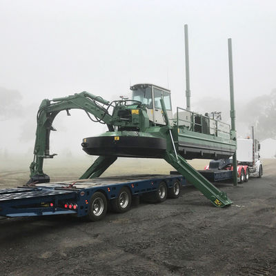 Mehrzweck-Amphibien-Schneider-Saugbagger mit Tauchpumpe